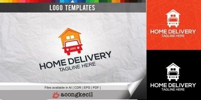 Home Delivery - Logo Template