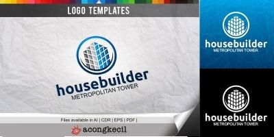 Housebuilder - Logo Template