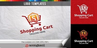 Shopping Cart - Logo Template