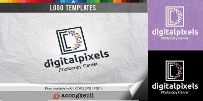 Digital Pixels - Logo Template