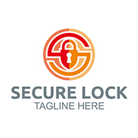 Lock Secure - Logo Template