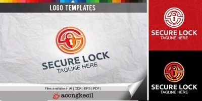 Lock Secure - Logo Template