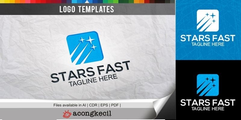 Stars Fast - Logo Template