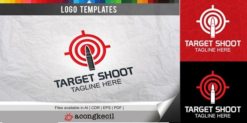 Target Shooting - Logo Template