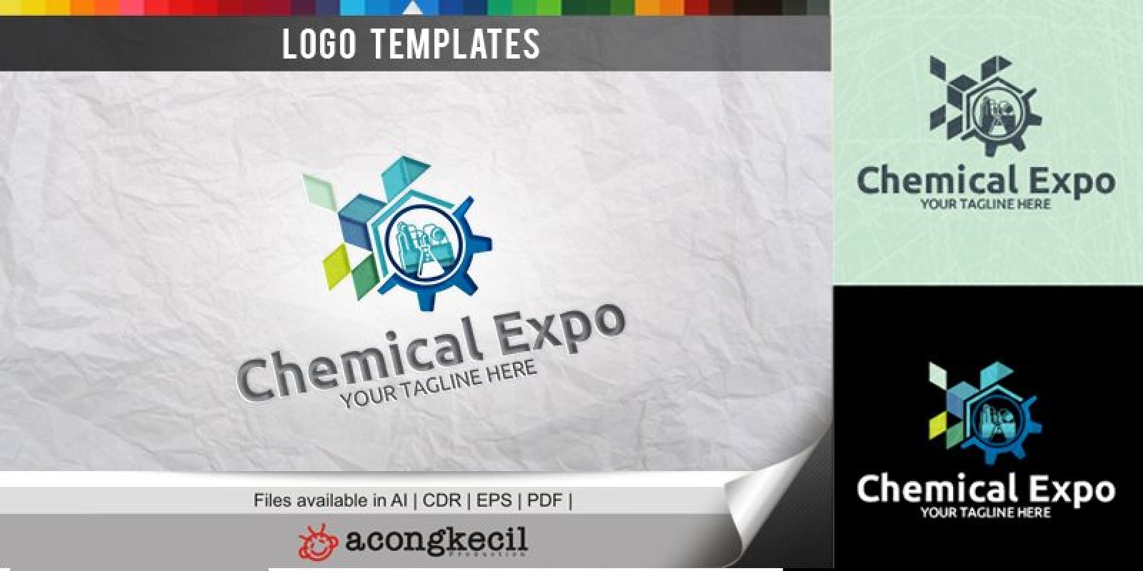 Chemical Expo - Logo Template