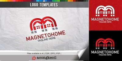 Magneto Home - Logo Template