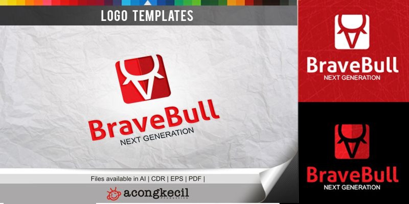 Brave Bull - Logo Template