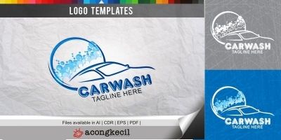 Car Wash - Logo Template