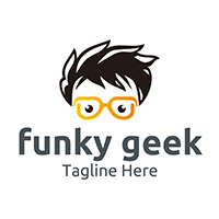 Funky Geek - Logo Template