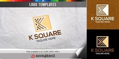 K Square - Logo Template