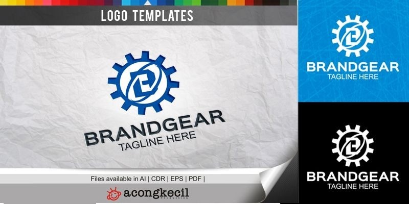 Brand Gear - Logo Template