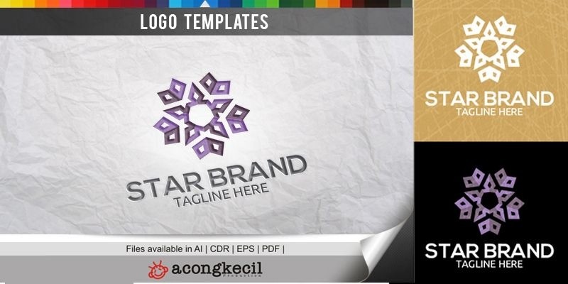 Star Brand V2 - Logo Template