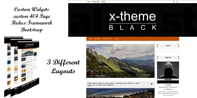 X-Theme - Responsive Wordpress Blog Theme
