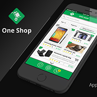 Online Shop & Social Communication iOS App UI Kit
