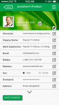 Online Shop & Social Communication iOS App UI Kit Screenshot 14