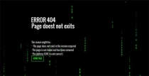 CI - 404 HTML5 Responsive Page Screenshot 2