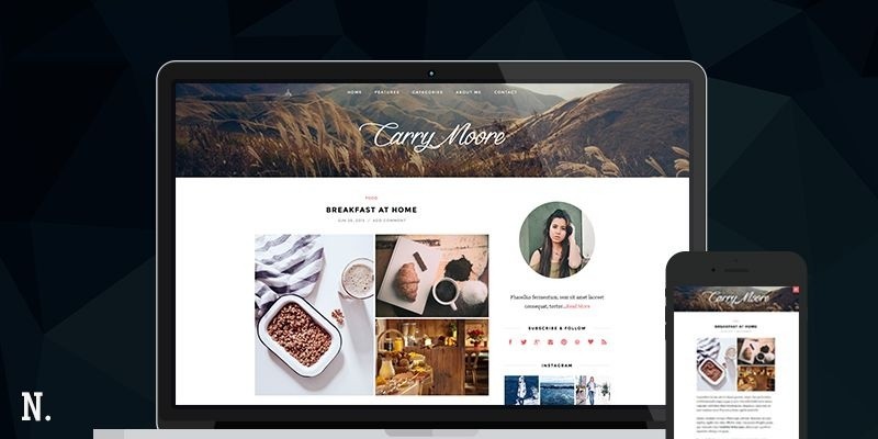 La Pura - Responsive Blog WordPress Theme