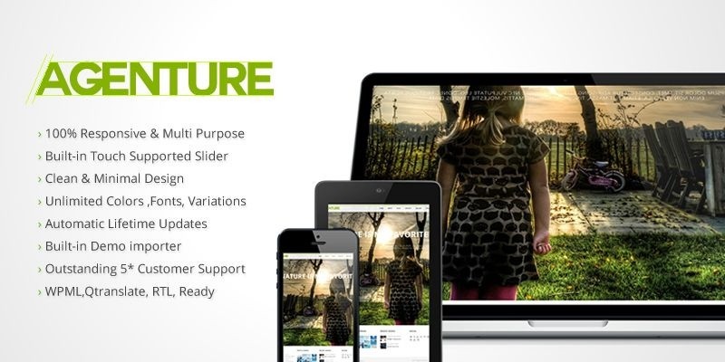 Agenturen - Wordpress Creative Portfolio Theme