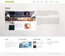 Agenturen - Wordpress Creative Portfolio Theme Screenshot 3