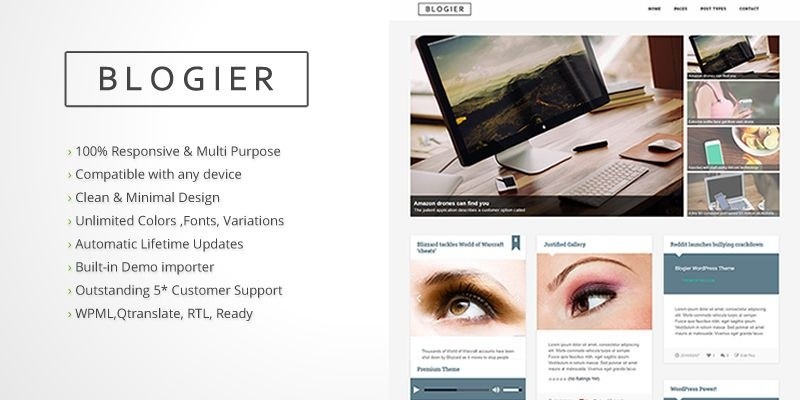 Blogger - Wordpress Magazine Theme