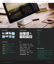 Blogger - Wordpress Magazine Theme Screenshot 4