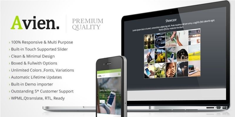 Avien - Wordpress Portfolio Business Theme