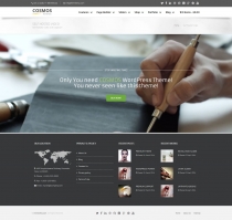 Cosmos - Wordpress Business Theme Screenshot 2