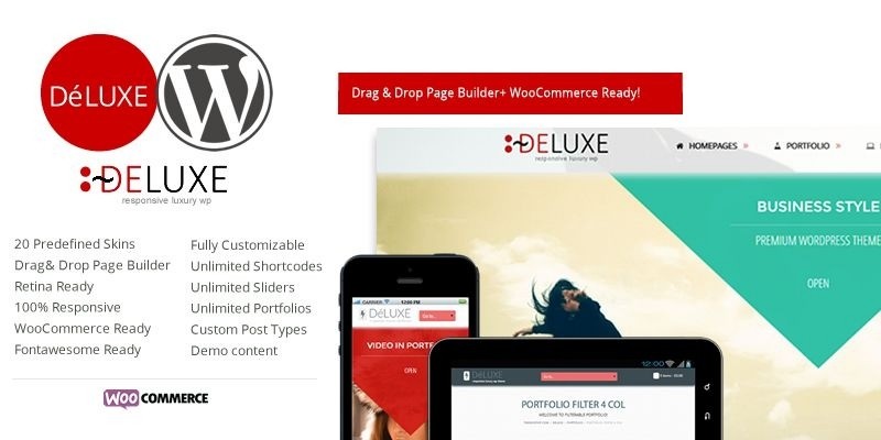 Deluxe - Wordpress Business Theme