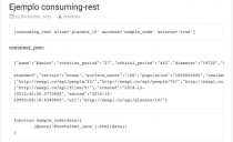 Consuming API REST - WordPress Plugin Screenshot 8