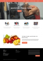 Fitness & Gym HTML Template Screenshot 2