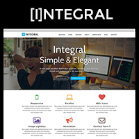 Integral - Responsive Parallax WordPress Theme