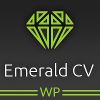 Emerald CV - WordPress Resume Theme
