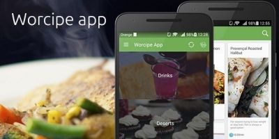 Worcipe – Android Recipe App Source Code