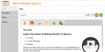  jQuery Web UI Builder - PHP Script Screenshot 1