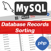 MySQL Drag and Drop Record Sorting  - PHP Script