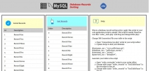 MySQL Drag and Drop Record Sorting  - PHP Script Screenshot 1