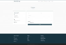 WorkStrap - Business  Wordpress Theme Screenshot 2