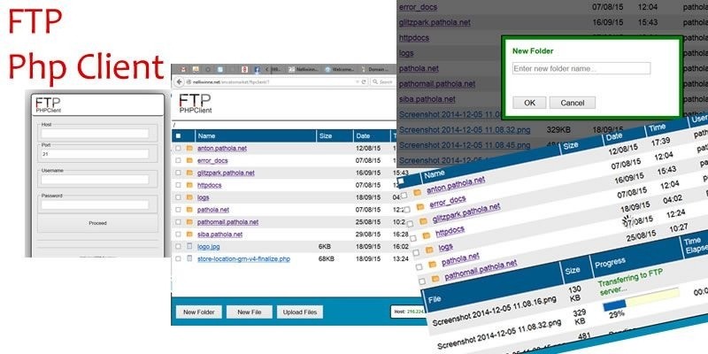 FTP PHP Client - PHP Script