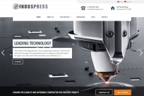 IndusPress - Business WordPress Theme Screenshot 1