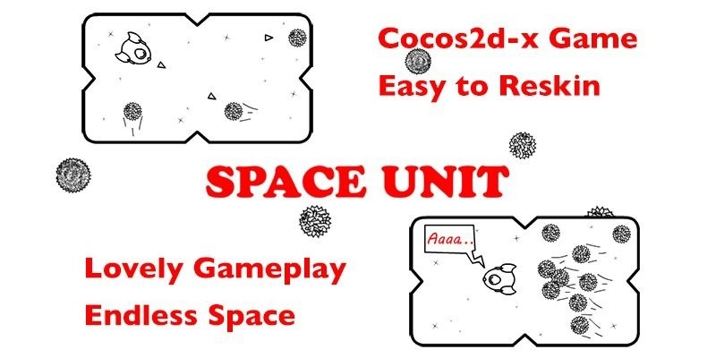 Space Unit - iOS Game Source Code