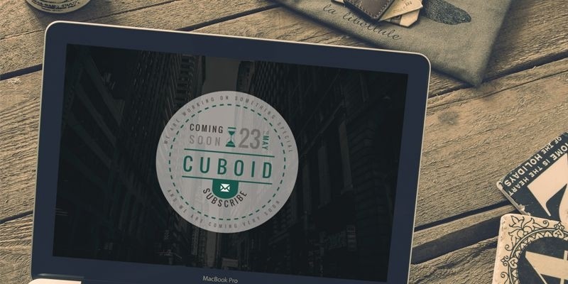 Cuboid - Coming Soon HTML Template