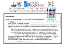 HTML WYSIWYG Rich Text Editor -  PHP Script Screenshot 7