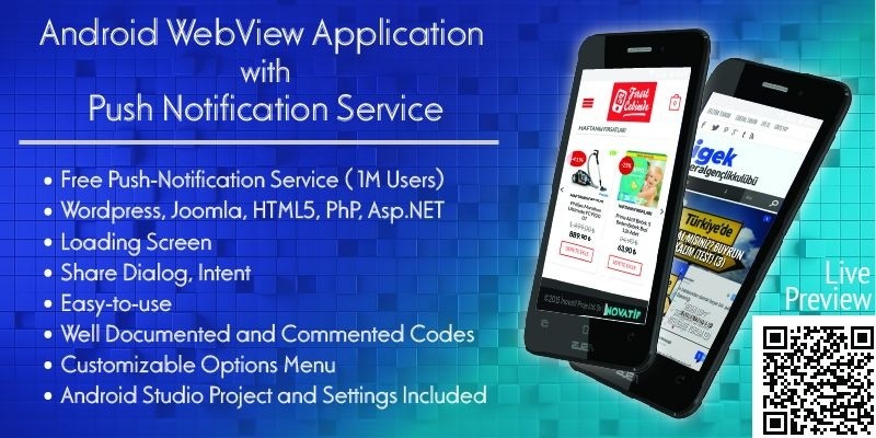 Android Webview Application Template