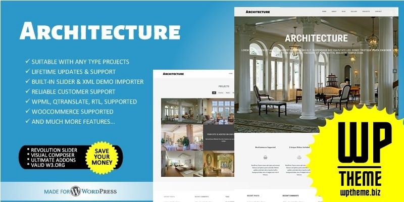 Architecture WordPress Theme