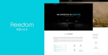 Freedom - One Page Responsive HTML Template Screenshot 6