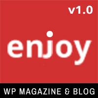 Enjoy - WordPress Magazine and Blog Theme