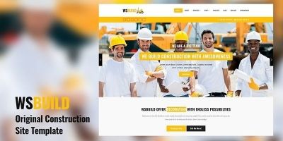 WS Build -  Construction Website HTML Template
