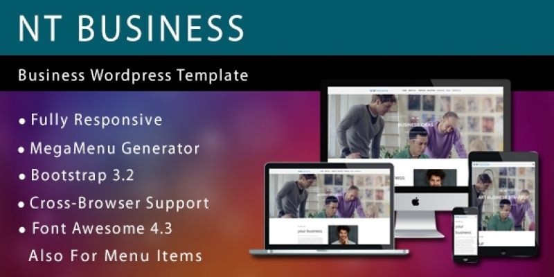 NT Business –  Business WordPress Theme