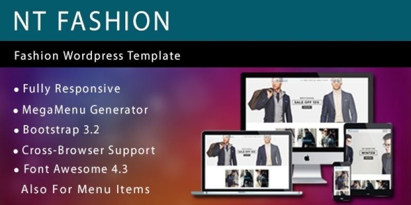 NT Fashion - Fashion WordPress Theme