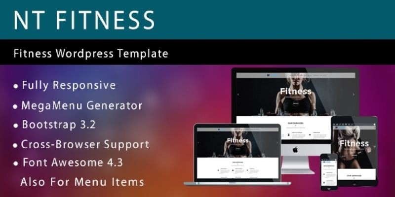 NT Fitness - Fitness Wordpress Theme